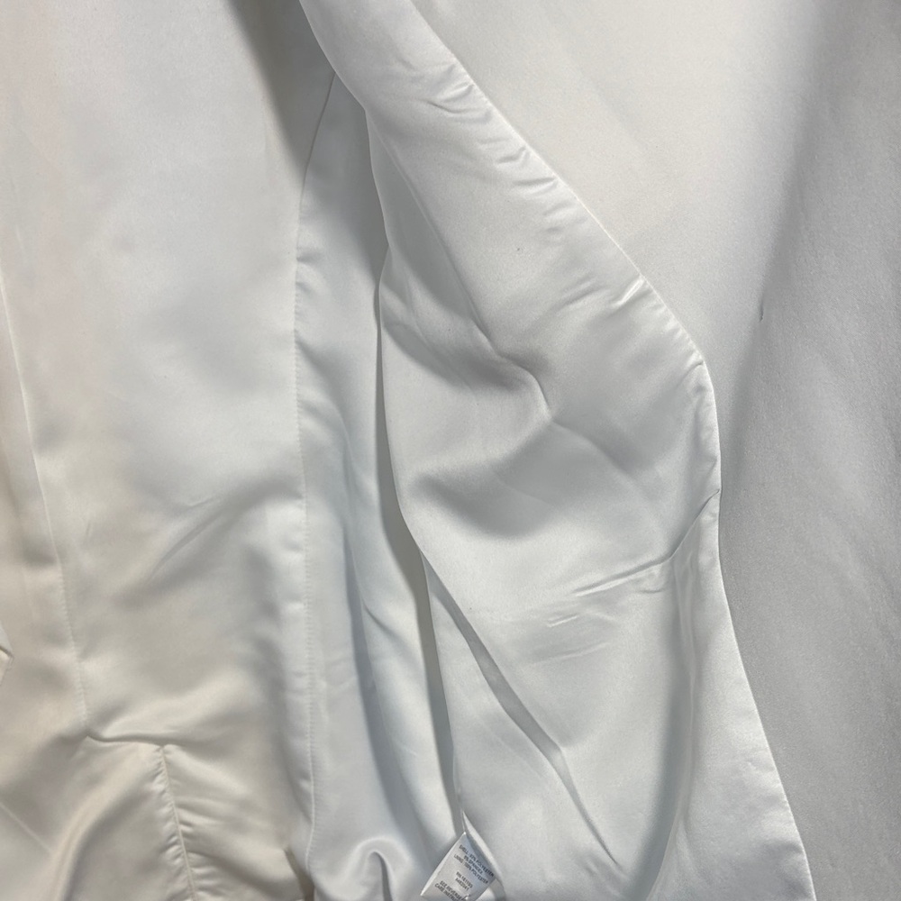 Kate & Mallory White Double-Breasted Blazer with Gold Buttons - Picture 4 of 6